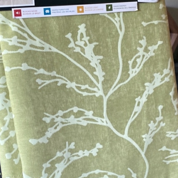 Curtain Panels, Set of 2, 96" Length - Picture 4 of 4